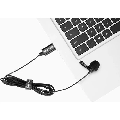 Saramonic SR-ULM10 Omnidirectional USB Lavalier Microphone (6.5' Cable) - Image 6