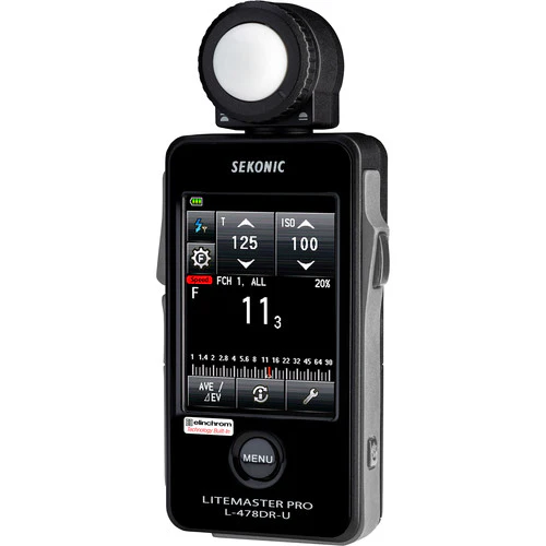Sekonic LiteMaster Pro L-478DR-U-EL Series Light Meter for Elinchrom EL Skyport System - Image 3