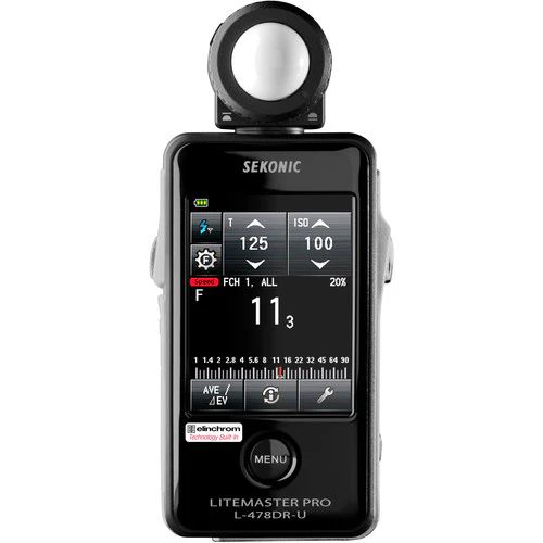 Sekonic LiteMaster Pro L-478DR-U-EL Series Light Meter for Elinchrom EL Skyport System - Image 4