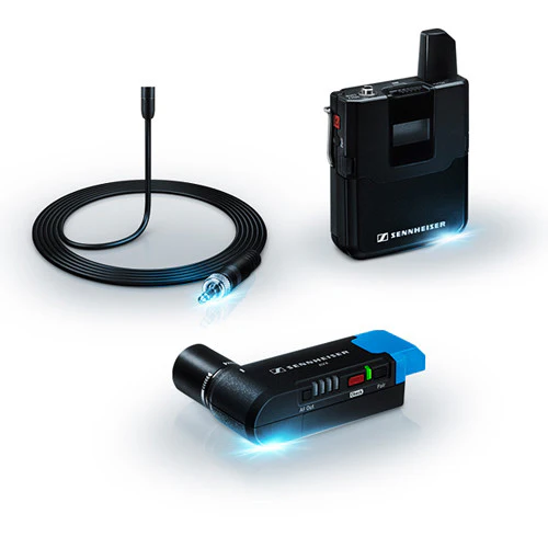 Sennheiser AVX-MKE2 SET Digital Camera-Mount Wireless Omni Lavalier Microphone System (1.9 GHz) (* OPEN BOX *)