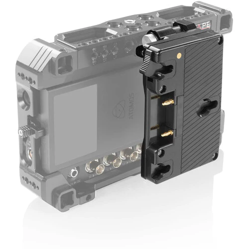 SHAPE Pivoting Battery Plate for Shogun 7 Monitor Cage (Gold Mount) - Image 3