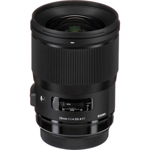 Sigma 28mm f/1.4 DG HSM Art Lens for Canon EF (*OPEN BOX*) - Image 9