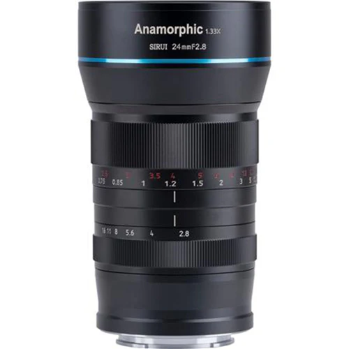Sirui 24mm f/2.8 Anamorphic 1.33x Lens (E Mount)