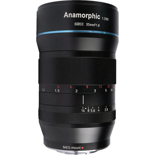 Sirui 35mm f/1.8 Anamorphic 1.33x Lens (MFT Mount) - Image 4