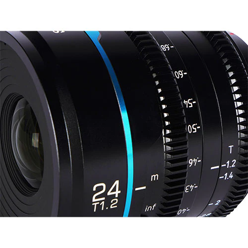 Sirui Nightwalker Series 24mm T1.2 S35 Manual Focus Cine Lens (E Mount, Black) - Image 9