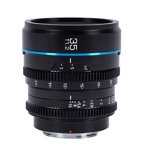 Sirui Nightwalker Series 35mm T1.2 S35 Manual Focus Cine Lens (E Mount, Black)
