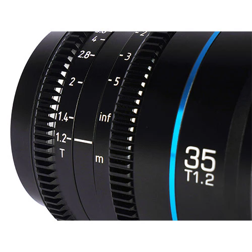 Sirui Nightwalker Series 35mm T1.2 S35 Manual Focus Cine Lens (E Mount, Black) - Image 6