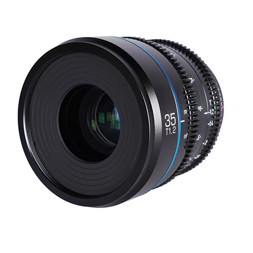 Sirui Nightwalker Series 35mm T1.2 S35 Manual Focus Cine Lens (MFT Mount, Black) - Image 2
