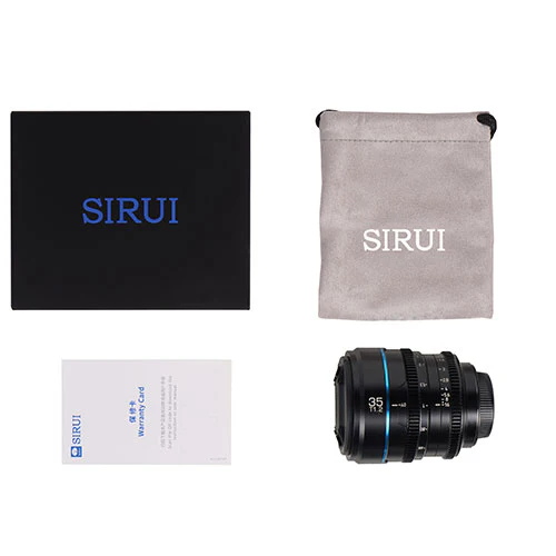 Sirui Nightwalker Series 35mm T1.2 S35 Manual Focus Cine Lens (MFT Mount, Black) - Image 9