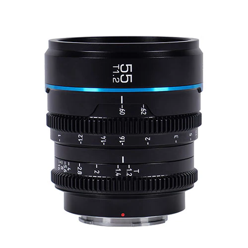 Sirui Nightwalker Series 55mm T1.2 S35 Manual Focus Cine Lens (MFT Mount, Black)