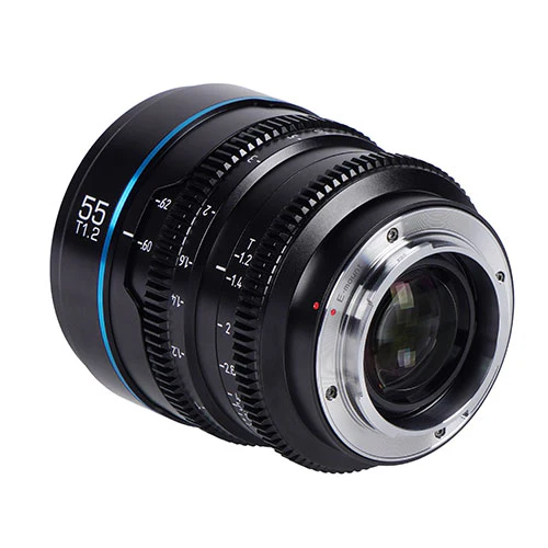 Sirui Nightwalker Series 55mm T1.2 S35 Manual Focus Cine Lens (MFT Mount, Gun Metal) - Image 4