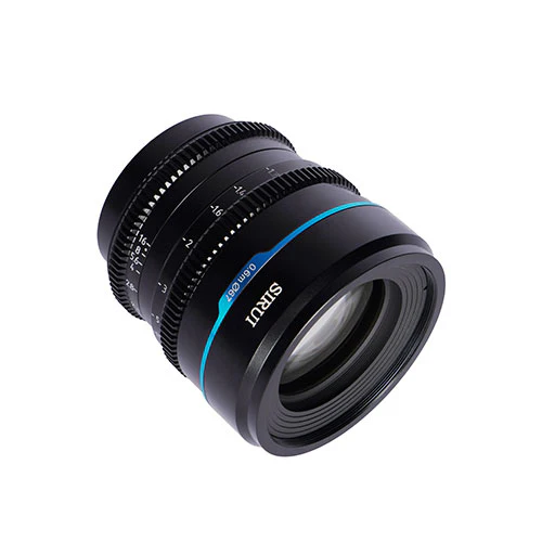 Sirui Nightwalker Series 55mm T1.2 S35 Manual Focus Cine Lens (X Mount, Gun Metal) - Image 5