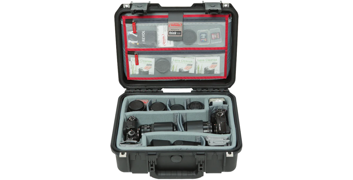 SKB iSeries 1510-6 Case w/Think Tank Designed Photo Dividers & Lid Organizer