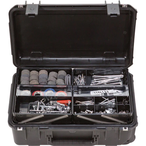 SKB iSeries 2011-7 Watertight Tech Box with Dual Trays (Black) - Image 13