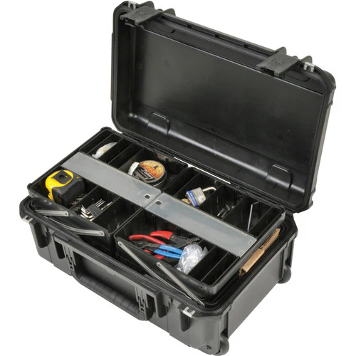 SKB iSeries 2011-7 Watertight Tech Box with Dual Trays (Black) - Image 5