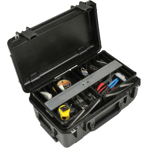 SKB iSeries 2011-7 Watertight Tech Box with Dual Trays (Black) - Image 6