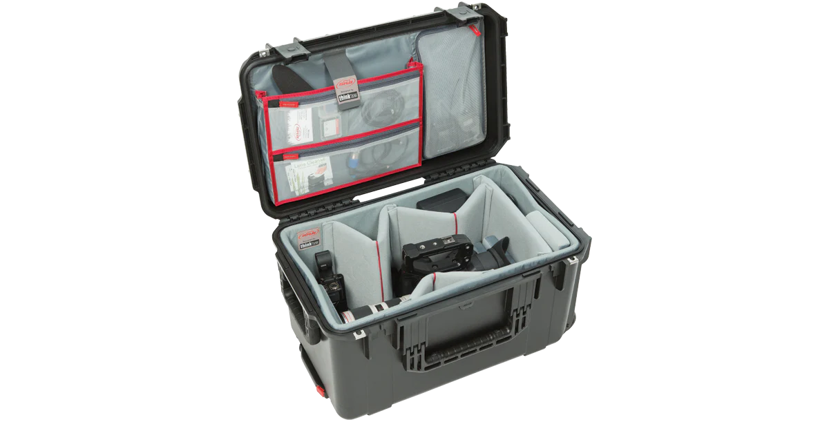 SKB iSeries 2213-12 Case w/Think Tank Designed Video Dividers & Lid Organizer