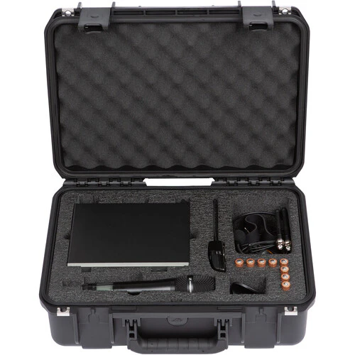SKB iSeries Waterproof Case for Sennheiser EW 100/300/500 Series Wireless Combo Mic Systems - Image 8
