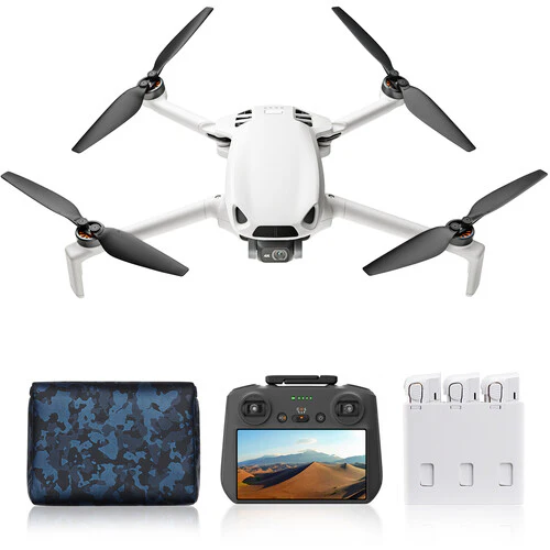 SKYROVER S1 Drone Fly More Combo with Remote Screen Controller (White) - Image 7