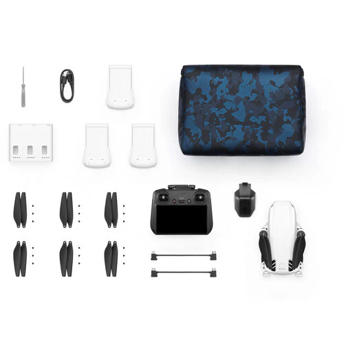 SKYROVER S1 Drone Fly More Combo with Remote Screen Controller (White) - Image 8