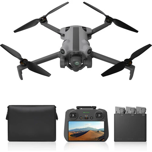 SKYROVER X1 Drone Fly More Combo with Remote Screen Controller (Gray) - Image 7
