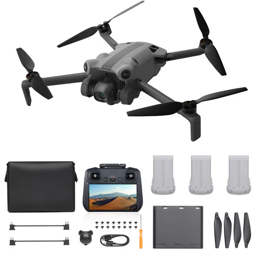 SKYROVER X1 Drone Fly More Combo with Remote Screen Controller (Gray) - Image 8