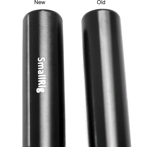 SmallRig 15mm Aluminum Rod (Pair, Black, 4") - Image 3