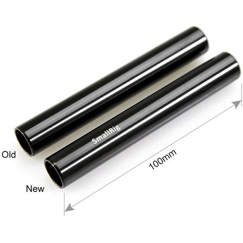 SmallRig 15mm Aluminum Rod (Pair, Black, 4") - Image 4