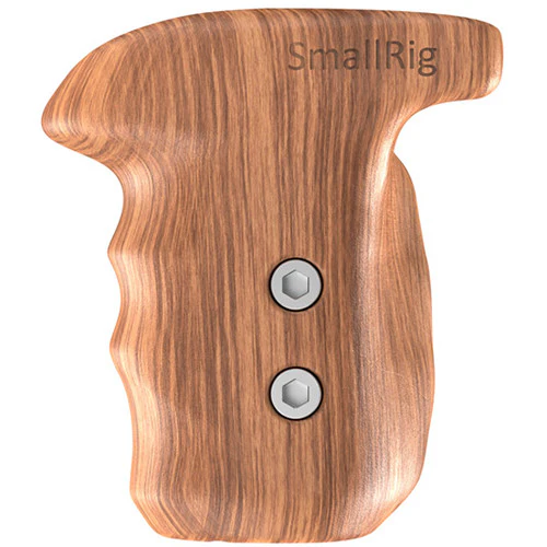 SmallRig Left-Side Wooden Grip with ARRI Rosette - Image 4