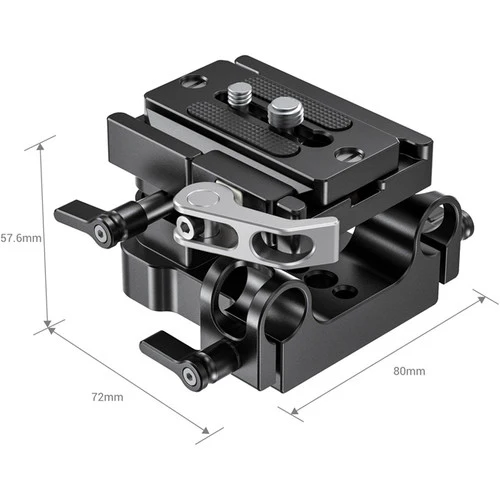 SmallRig Universal 15mm LWS Support Baseplate with Quick Release Plate - Image 3