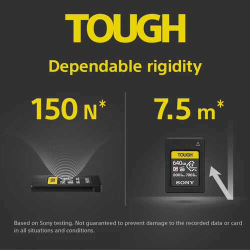Sony 240GB CFexpress 4.0 Type A TOUGH Memory Card - Image 2