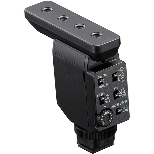 Sony ECM-B10 Compact Camera-Mount Digital Shotgun Microphone - Image 3