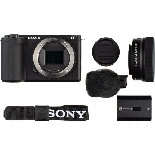 Sony ZV-E10 II Mirrorless Camera with 16-50mm Lens (Black) - Image 8