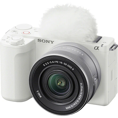 Sony ZV-E10 II Mirrorless Camera with 16-50mm Lens (White) - Image 7