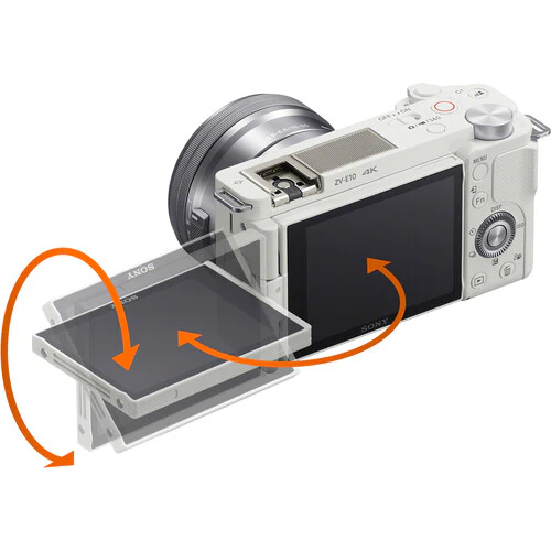 Sony ZV-E10 Mirrorless Camera (Body Only, White) - Image 10