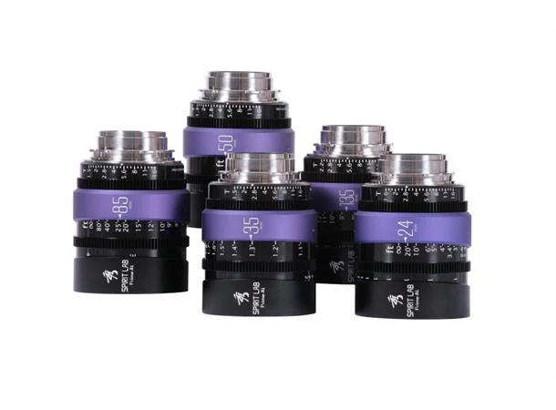 Spirit Lab Prime A1 5-Lens Set PL Mount