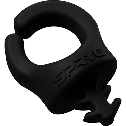 Sprig Cable Management Device for 1/4"-20 Threaded Holes (6-Pack, Black)