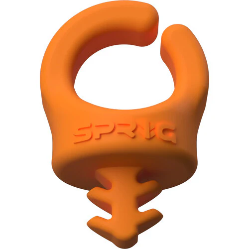 Sprig Cable Management Device for 1/4"-20 Threaded Holes (6-Pack, Orange) - Image 2
