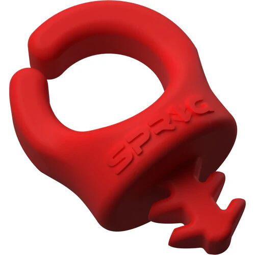 Sprig Cable Management Device for 3/8"-16 Threaded Holes (3-Pack, Red)
