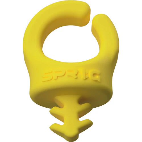 Sprig Cable Management Device for 3/8"-16 Threaded Holes (3-Pack, Yellow) - Image 2
