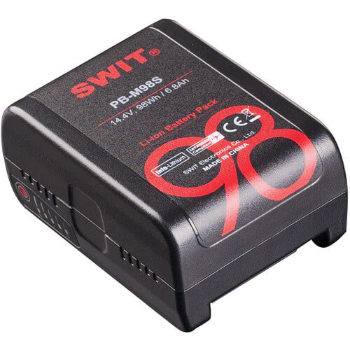 SWIT PB-M98S 14.4V 98Wh Pocket Battery with D-Tap and USB Output (V-Mount) - Image 3