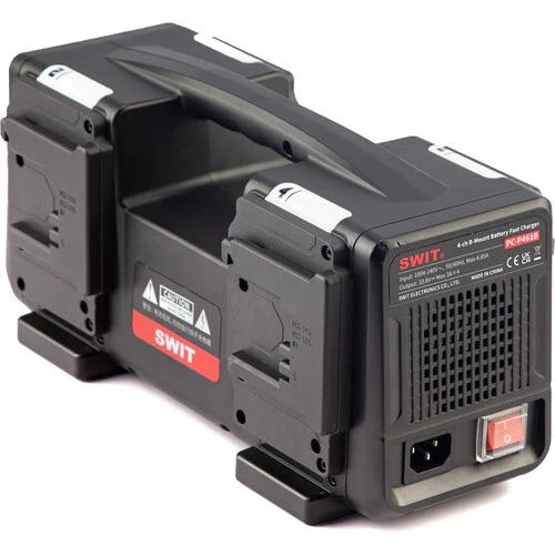 SWIT PC-P461B 4-Bay Simultaneous Battery Charger (B-Mount) - Image 2