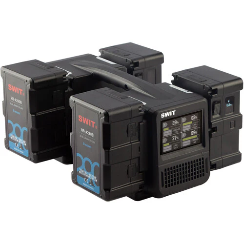 SWIT PC-P461B 4-Bay Simultaneous Battery Charger (B-Mount) - Image 3