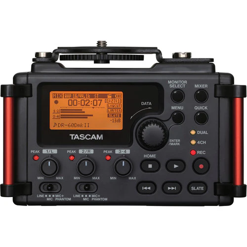 Tascam DR-60DmkII 4-Channel Portable Recorder for DSLR - Image 4