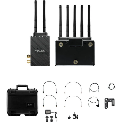 Teradek Bolt 6 LT 750 3G-SDI/HDMI Wireless RX/TX Deluxe Kit (Gold Mount) - Image 8