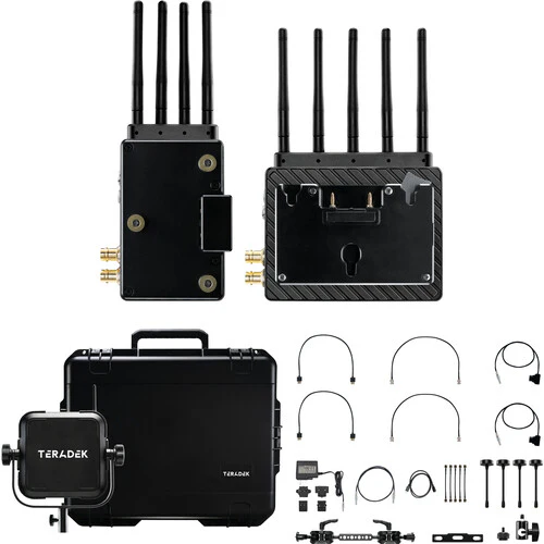 Teradek Bolt 6 XT 1500 12G-SDI/HDMI Wireless RX/TX Deluxe Kit (Gold Mount) - Image 11