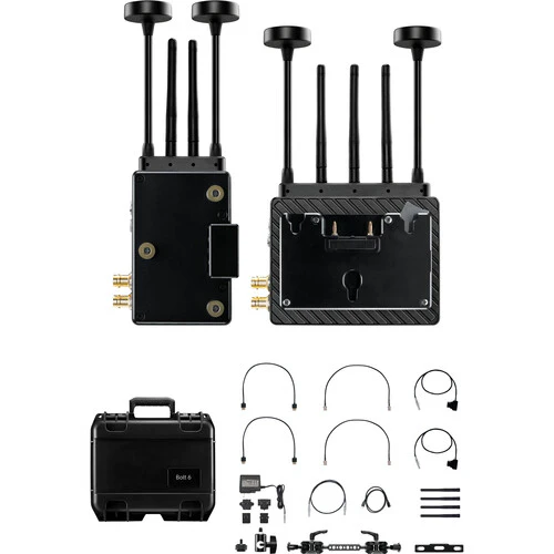 Teradek Bolt 6 XT MAX 12G-SDI/HDMI Wireless Transmitter/Receiver Kit (Gold Mount) - Image 10