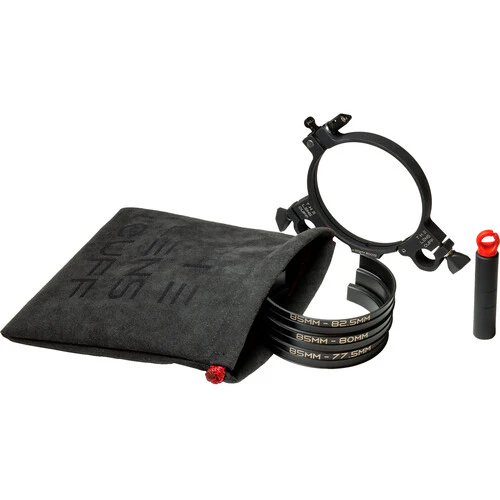 The Lens Cuff 85mm Cuff with Inserts for 82.5mm, 80mm and 77.5mm Lens Barrel Diameters