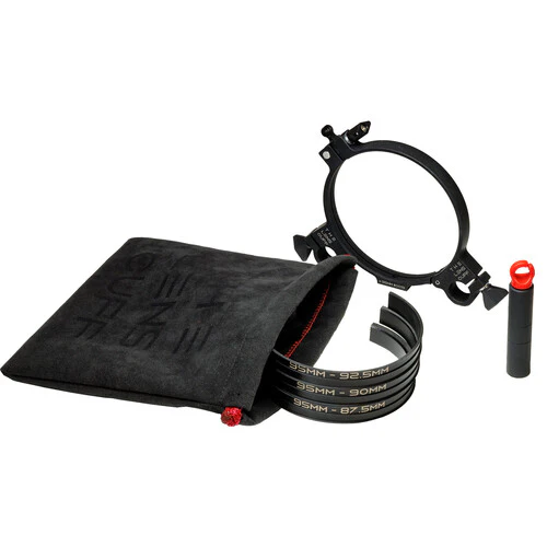 The Lens Cuff 95mm Cuff with Inserts for 92.5mm, 90mm and 87.5mm Lens Barrel Diameters
