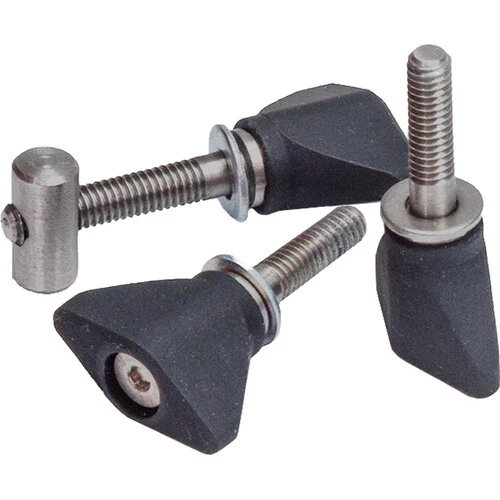 The Lens Cuff M4 Thumbscrew Set - 2x short + 1x long screws